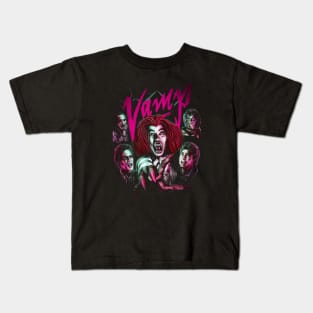 Vamp Immortal Kiss Kids T-Shirt